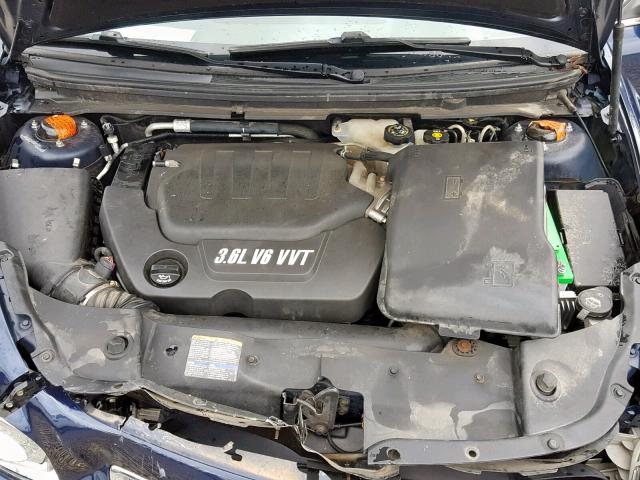 1G1ZK577494191843 - 2009 CHEVROLET MALIBU LTZ შავი ფოტო 7
