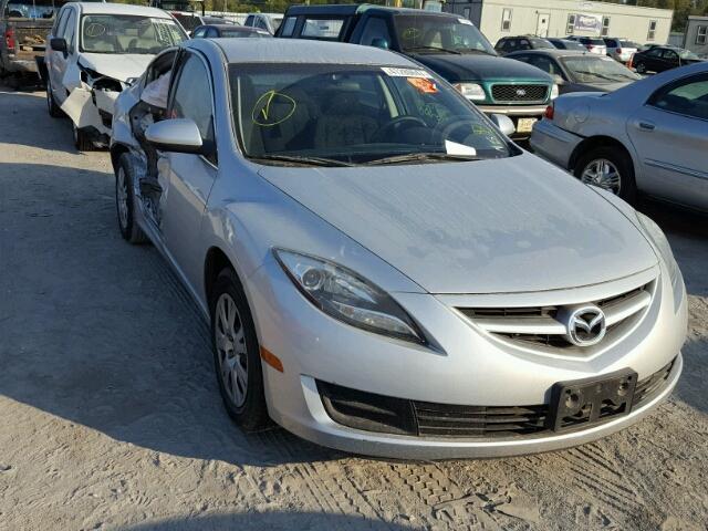 1YVHZ8BHXD5M05540 - 2013 MAZDA 6 SPORT SILVER photo 1