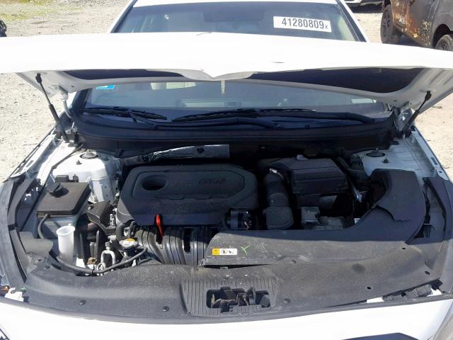 5NPE34AF2FH072353 - 2015 HYUNDAI SONATA SPO WHITE photo 7