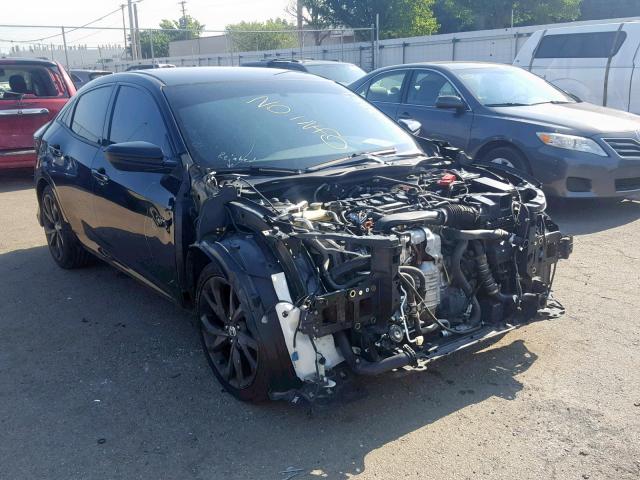 SHHFK7H4XHU206412 - 2017 HONDA CIVIC SPOR BLACK photo 1