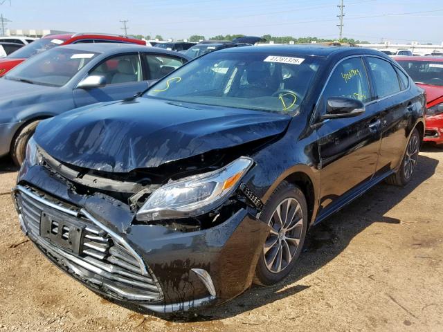 4T1BK1EB0JU269074 - 2018 TOYOTA AVALON XLE BLACK photo 2