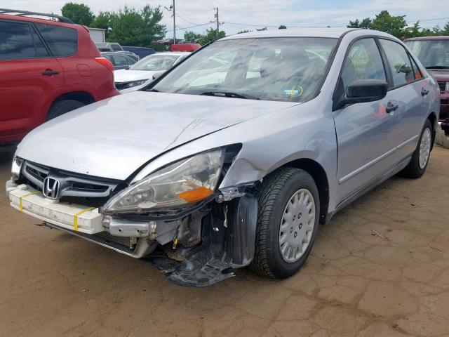 1HGCM56185A153209 - 2005 HONDA ACCORD DX SILVER photo 2