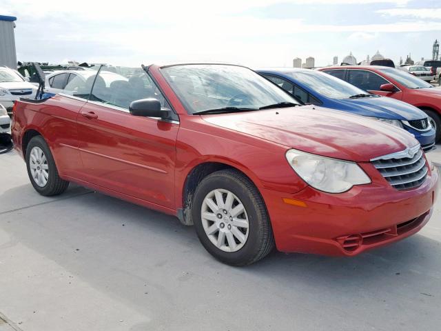 1C3BC4EB4AN164040 - 2010 CHRYSLER SEBRING LX MAROON photo 1