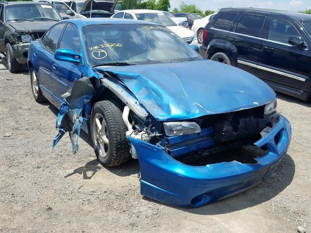 1G2WP52K8XF321250 - 1999 PONTIAC GRAND PRIX BLUE photo 1