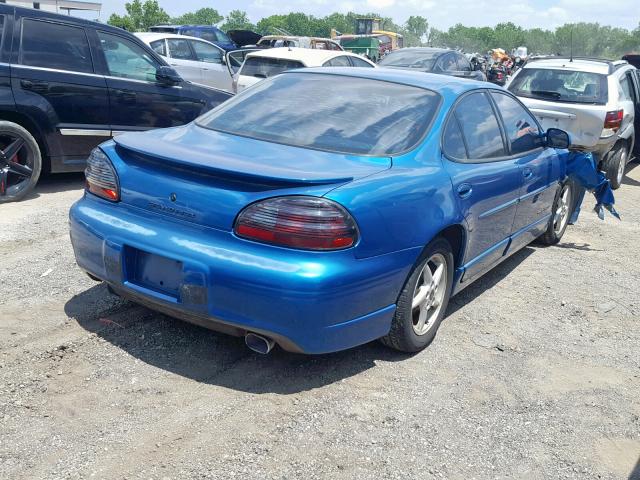 1G2WP52K8XF321250 - 1999 PONTIAC GRAND PRIX BLUE photo 4