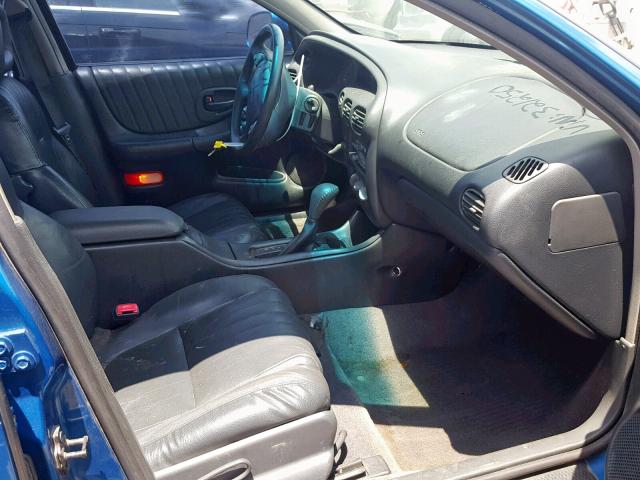 1G2WP52K8XF321250 - 1999 PONTIAC GRAND PRIX BLUE photo 5