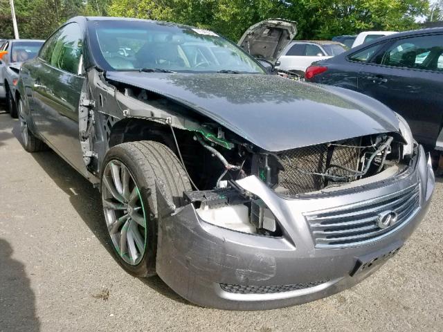 JN1CV6EK1AM104778 - 2010 INFINITI G37 BASE GRAY photo 1