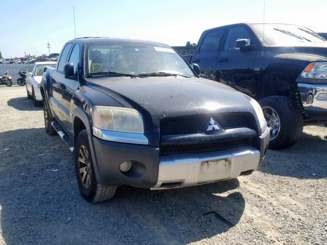 1Z7HT38N06S540882 - 2006 MITSUBISHI RAIDER DUR BLACK photo 1