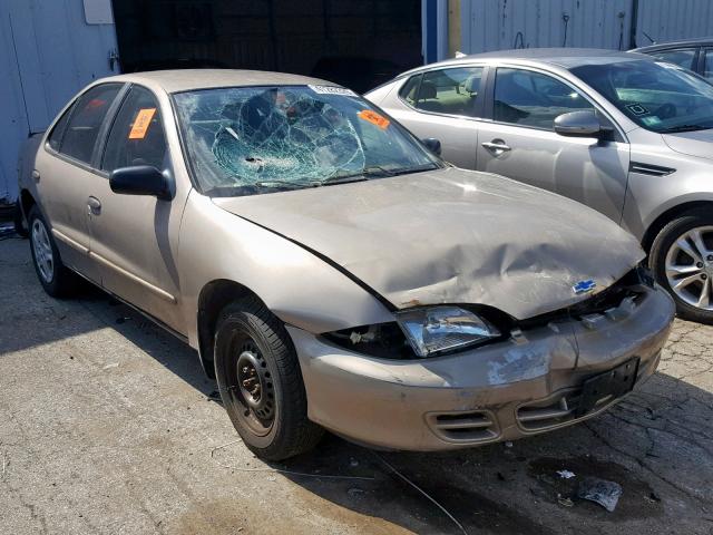 1G1JF5248Y7249593 - 2000 CHEVROLET CAVALIER L BEIGE photo 1