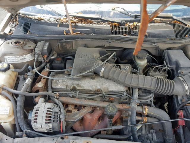 1G1JF5248Y7249593 - 2000 CHEVROLET CAVALIER L BEIGE photo 7