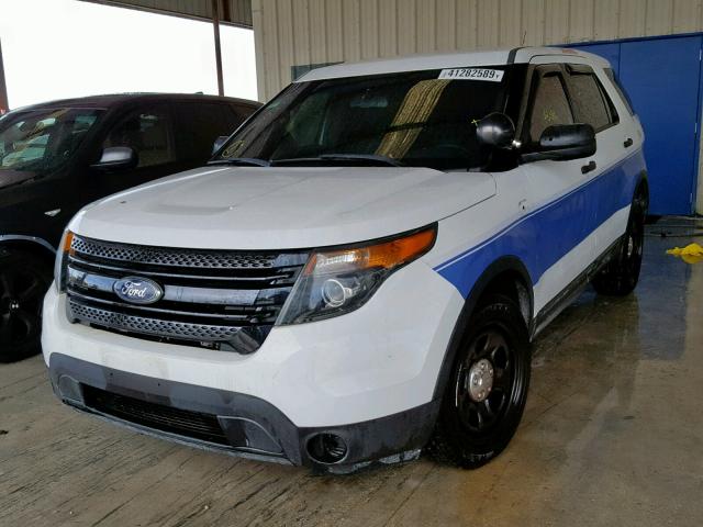 1FM5K8AR8FGB41020 - 2015 FORD EXPLORER P TWO TONE photo 2