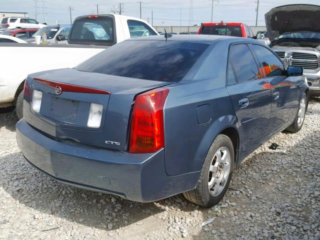 1G6DP567550164787 - 2005 CADILLAC CTS HI FEA BLUE photo 4