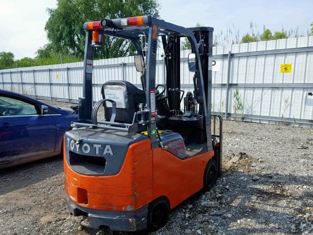 39761 - 2018 TOYOTA FORKLIFT ORANGE photo 4