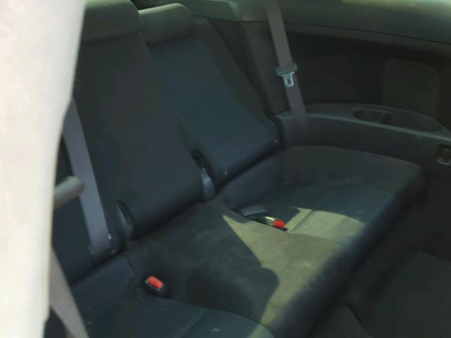 JTKDE177260122145 - 2006 TOYOTA SCION TC WHITE photo 6