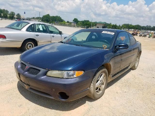 1G2WP12K62F151200 - 2002 PONTIAC GRAND PRIX BLUE photo 2