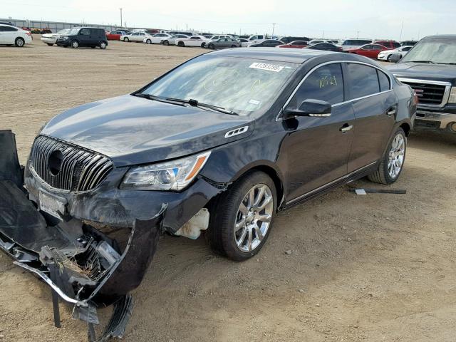 1G4GD5G31EF231263 - 2014 BUICK LACROSSE P BLACK photo 2