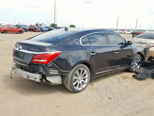 1G4GD5G31EF231263 - 2014 BUICK LACROSSE P BLACK photo 4