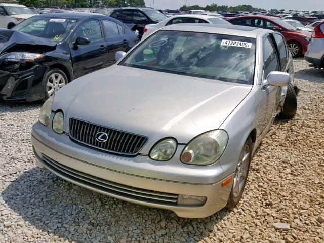 JT8BD69S050205764 - 2005 LEXUS GS 300 SILVER photo 2