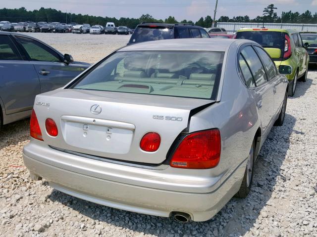 JT8BD69S050205764 - 2005 LEXUS GS 300 SILVER photo 4