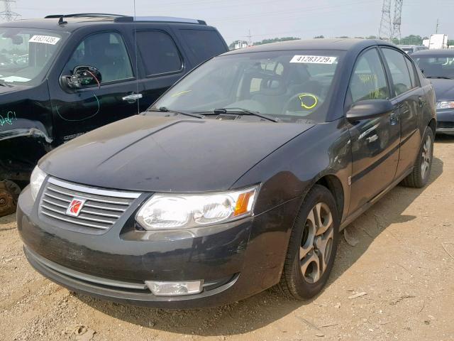 1G8AL52FX5Z179817 - 2005 SATURN ION LEVEL BLACK photo 2