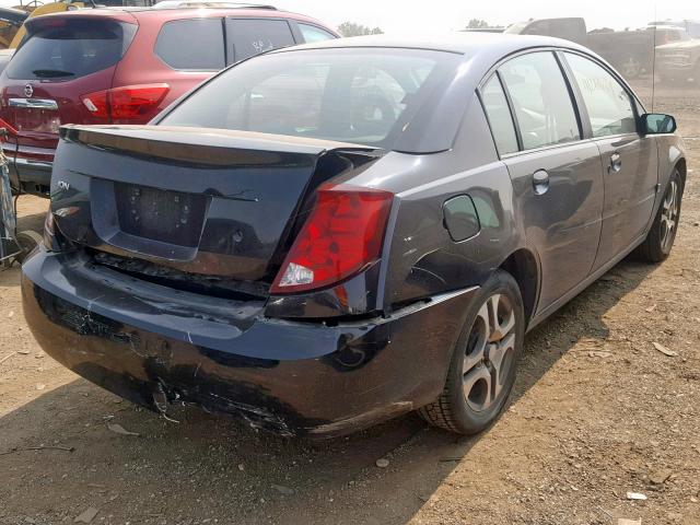1G8AL52FX5Z179817 - 2005 SATURN ION LEVEL BLACK photo 4