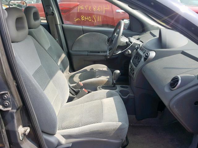1G8AL52FX5Z179817 - 2005 SATURN ION LEVEL BLACK photo 5