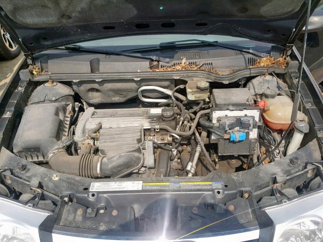 1G8AL52FX5Z179817 - 2005 SATURN ION LEVEL BLACK photo 7
