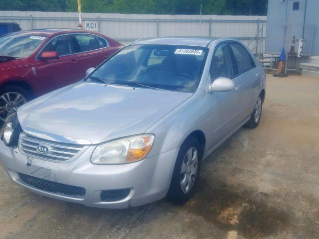 KNAFE121475445018 - 2007 KIA SPECTRA EX SILVER photo 2