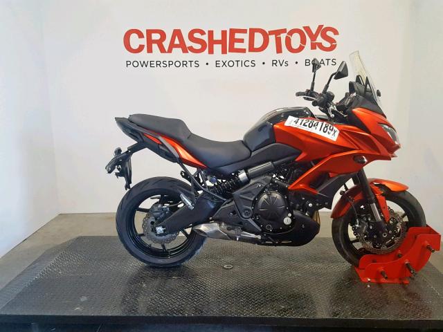 JKALEEF18GDA09749 - 2016 KAWASAKI KLE650 F ORANGE photo 1