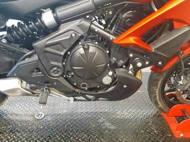 JKALEEF18GDA09749 - 2016 KAWASAKI KLE650 F ORANGE photo 5