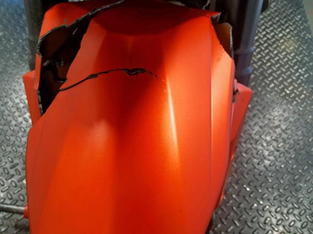 JKALEEF18GDA09749 - 2016 KAWASAKI KLE650 F ORANGE photo 9