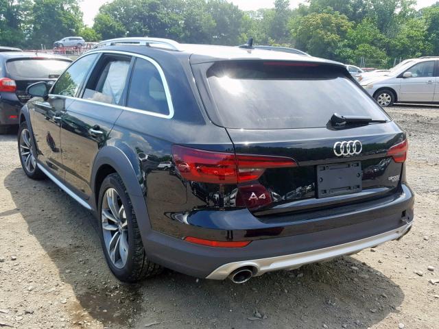 WA18NAF4XJA226380 - 2018 AUDI A4 ALLROAD BLACK photo 3