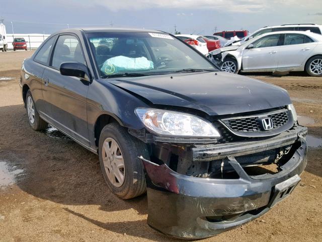 1HGEM22124L031655 - 2004 HONDA CIVIC DX V BLACK photo 1