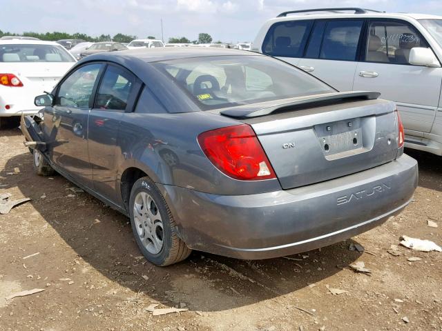 1G8AN12F85Z154367 - 2005 SATURN ION LEVEL GRAY photo 3