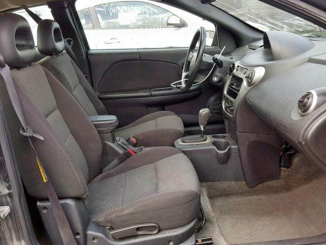 1G8AN12F85Z154367 - 2005 SATURN ION LEVEL GRAY photo 5