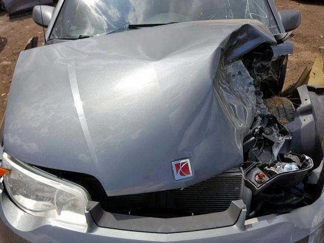 1G8AN12F85Z154367 - 2005 SATURN ION LEVEL GRAY photo 7