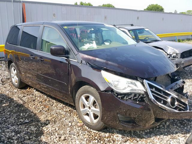 2V4RW3D17AR231243 - 2010 VOLKSWAGEN ROUTAN SE BLACK photo 1