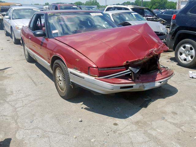 1G3EZ13L9MU304076 - 1991 OLDSMOBILE TORONADO MAROON photo 1