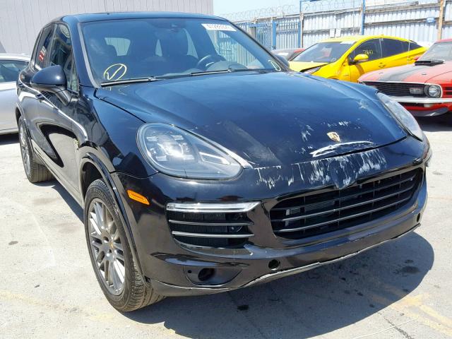 WP1AE2A20HLA75565 - 2017 PORSCHE CAYENNE SE BLACK photo 1