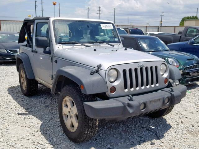 1J4AA2D11AL117872 - 2010 JEEP WRANGLER S SILVER photo 1