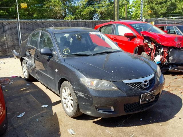 JM1BK32G581878401 - 2008 MAZDA 3 I BLACK photo 1