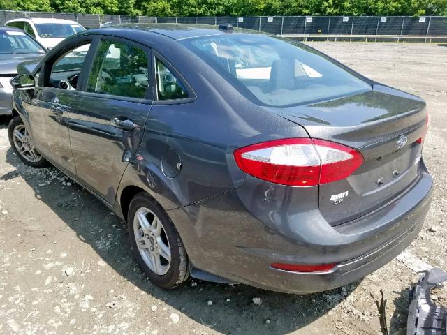 3FADP4BJ9KM111680 - 2019 FORD FIESTA SE GRAY photo 3