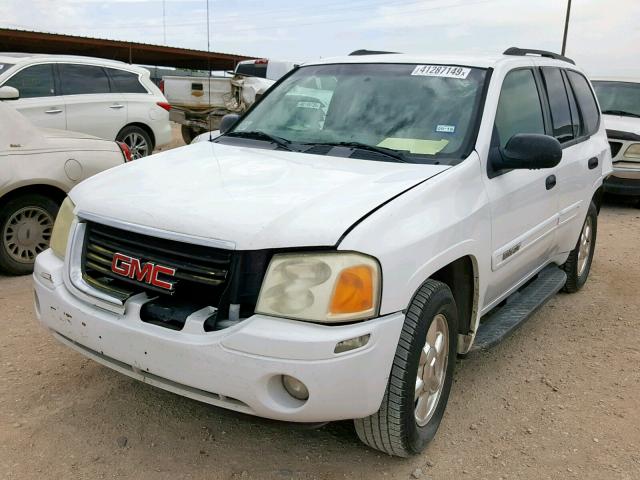 1GKDS13S542119529 - 2003 GMC ENVOY WHITE photo 2