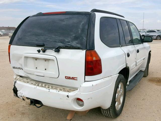 1GKDS13S542119529 - 2003 GMC ENVOY WHITE photo 4