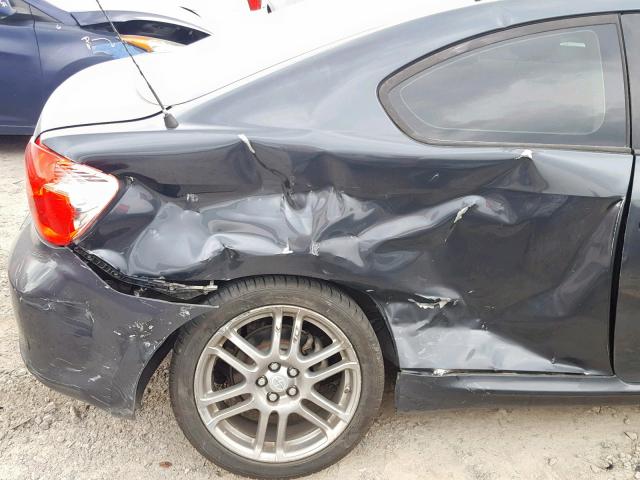 JTKDE177870186076 - 2007 TOYOTA SCION TC CHARCOAL photo 9