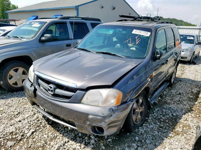 4F2CZ06153KM32496 - 2003 MAZDA TRIBUTE ES 银色 照片 2