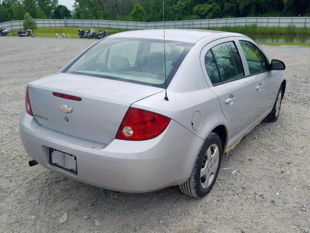 1G1AK55F967781988 - 2006 CHEVROLET COBALT LS GRAY photo 4