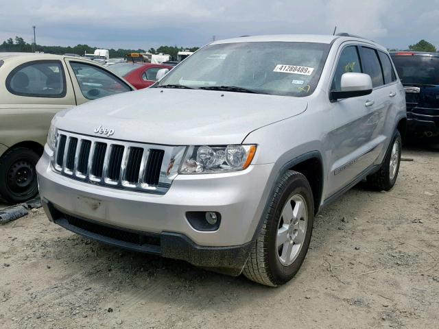 1J4RS4GG2BC636796 - 2011 JEEP GRAND CHER SILVER photo 2