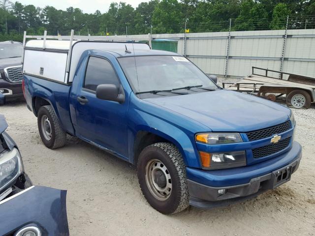 1GCCSBF95B8134273 - 2011 CHEVROLET COLORADO BLUE photo 1