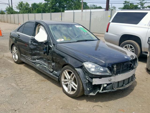 WDDGF4HB7DR273499 - 2013 MERCEDES-BENZ C 250 BLACK photo 1